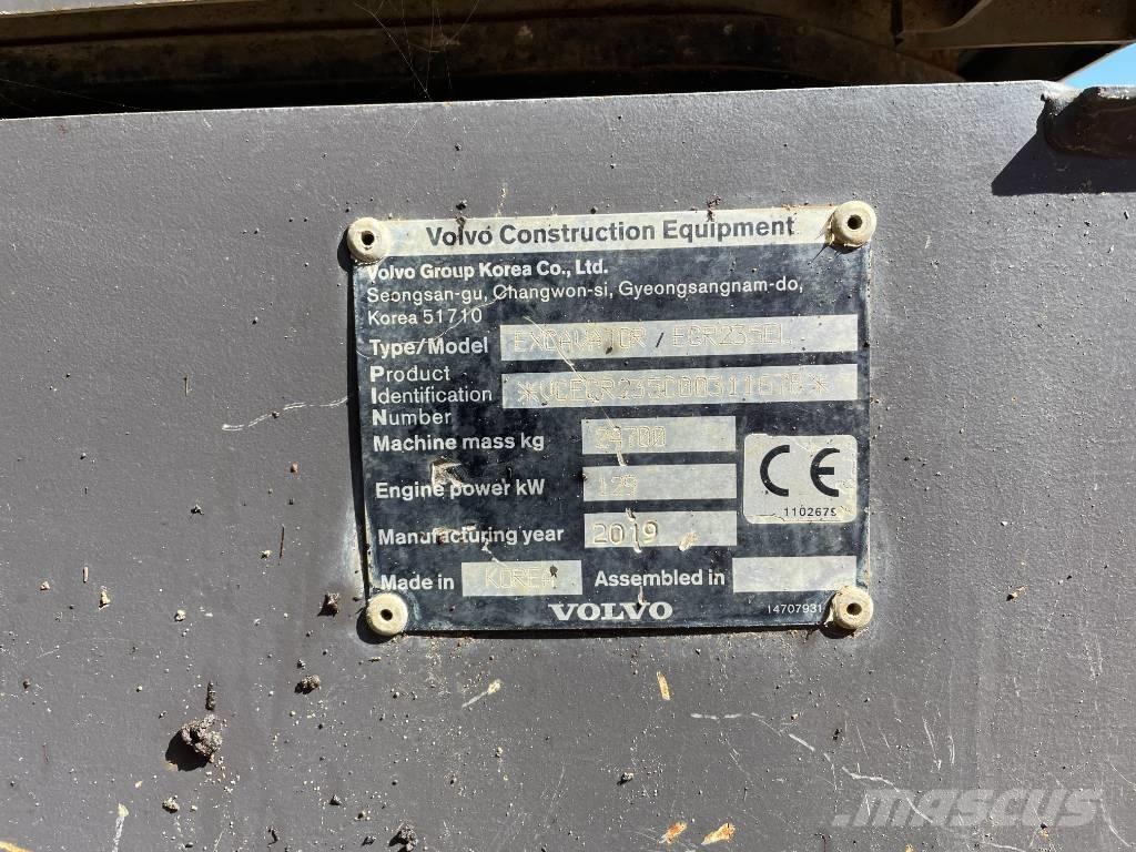 Volvo ECR 235 Верижен екскаватор