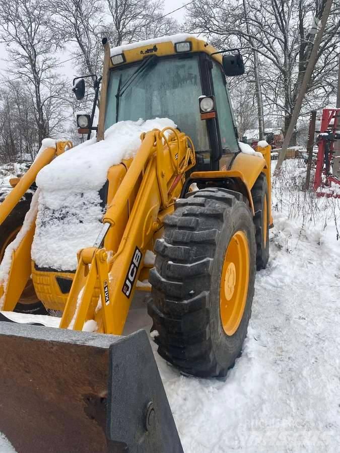JCB 4 CX Товарач със заден ексватор