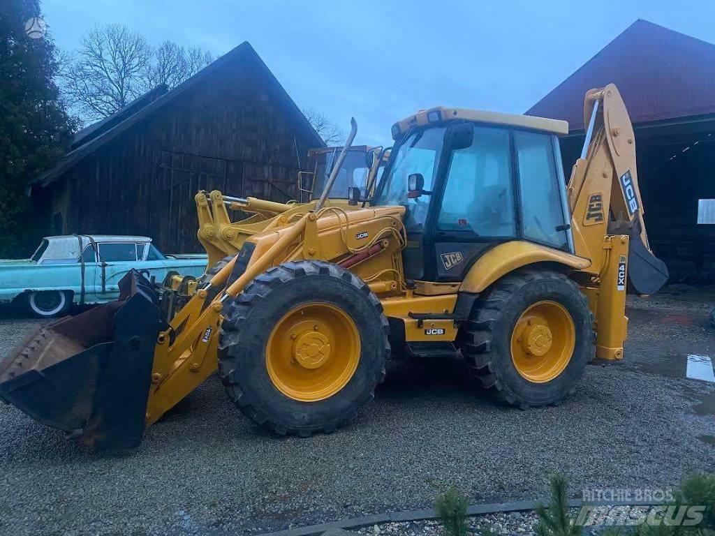 JCB 4 CX Товарач със заден ексватор