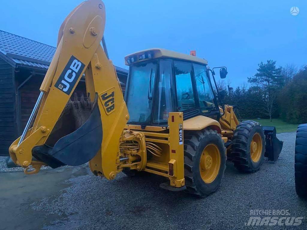 JCB 4 CX Товарач със заден ексватор