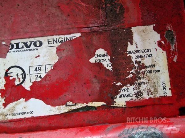 Volvo D9A 260 - EC01 Двигатели