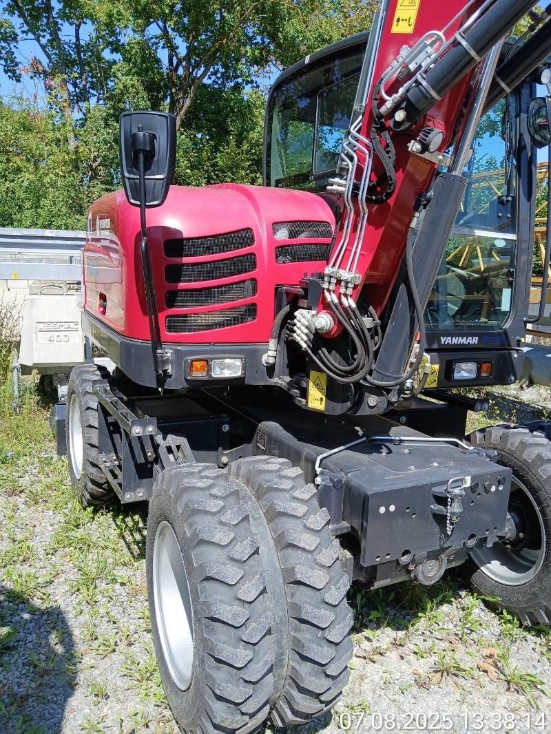 Yanmar B75W Колесни екскаватори