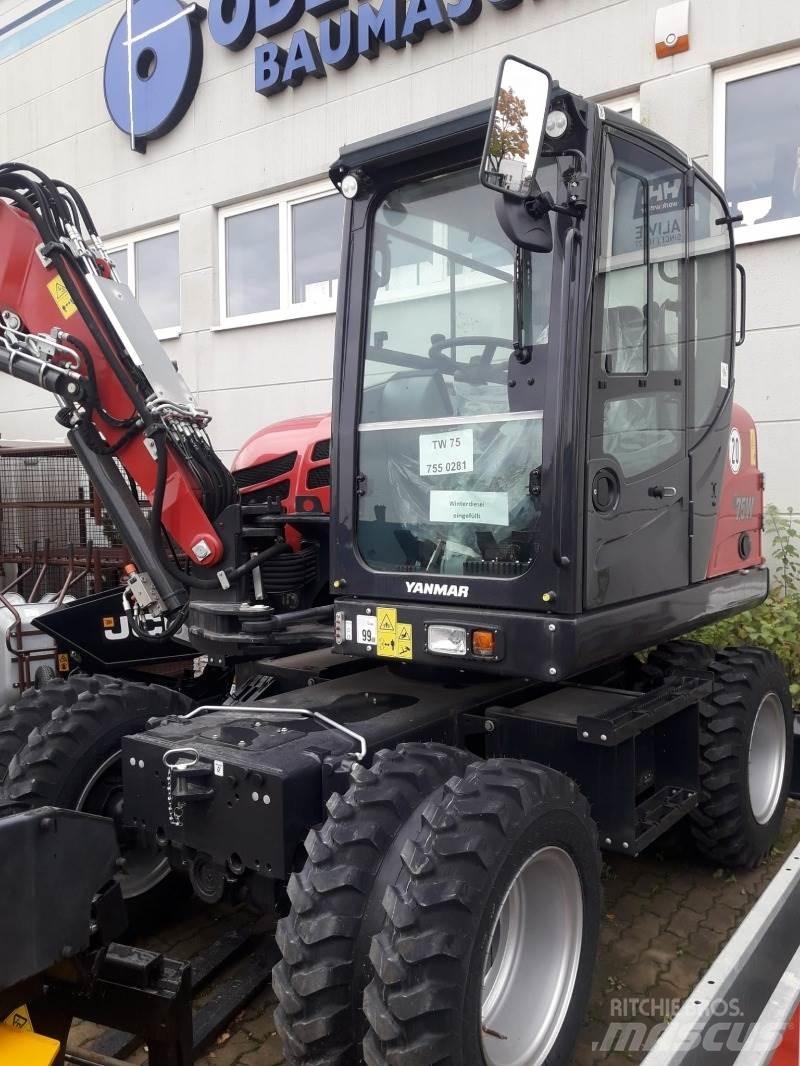 Yanmar B75W Колесни екскаватори
