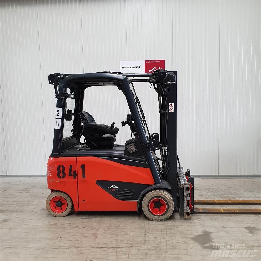 Linde E20PH Електрически вилични кари-повдигачи
