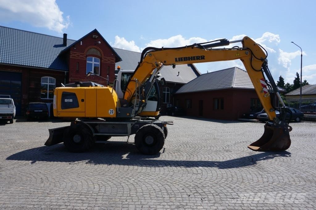 Liebherr A 918 Колесни екскаватори
