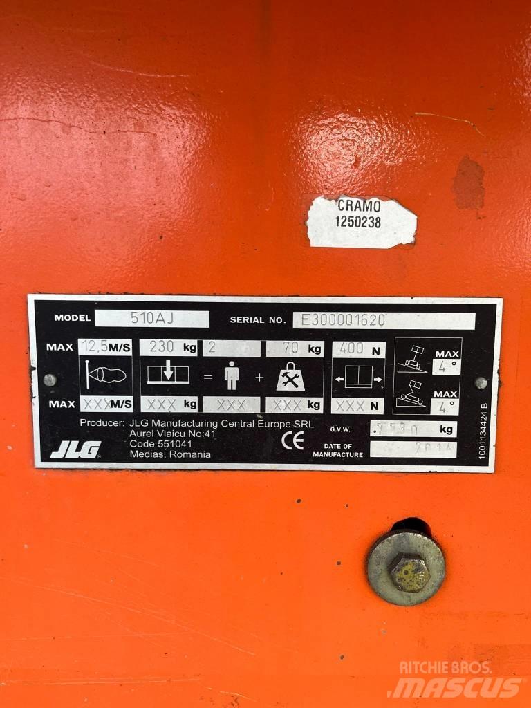 JLG 510 AJ Съчленени стрелови подемници