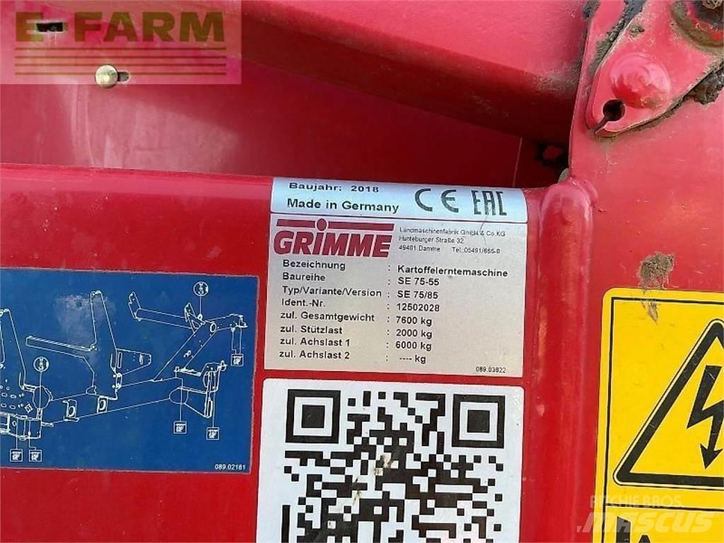 Grimme se 75-55 Комбайни за картофи и копачи