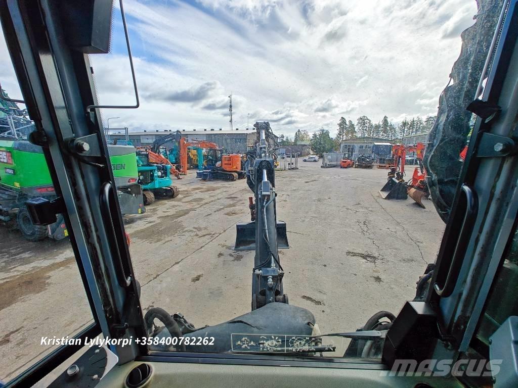 Huddig 1260 C CABLE Товарач със заден ексватор