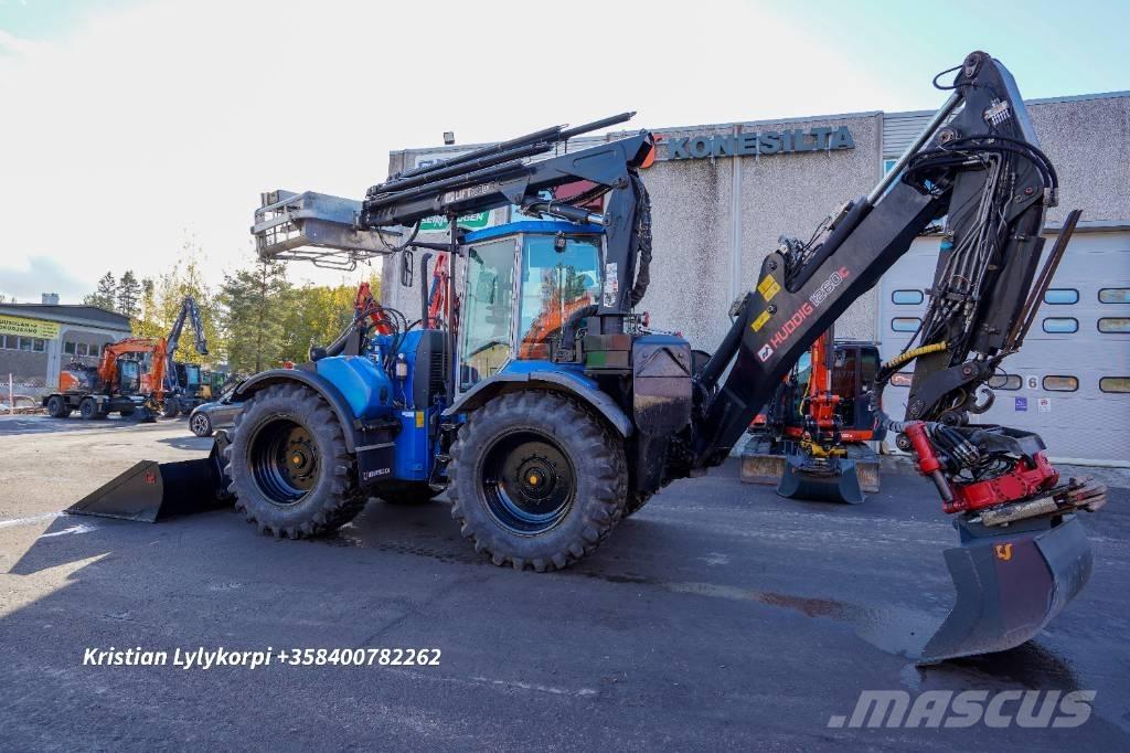 Huddig 1260 C CABLE Товарач със заден ексватор