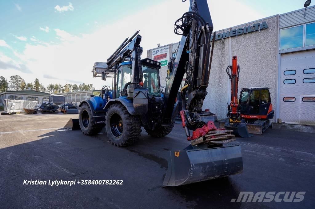Huddig 1260 C CABLE Товарач със заден ексватор