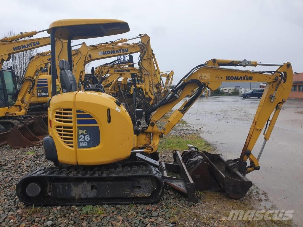Komatsu PC26MR-3 Мини екскаватори < 7 т