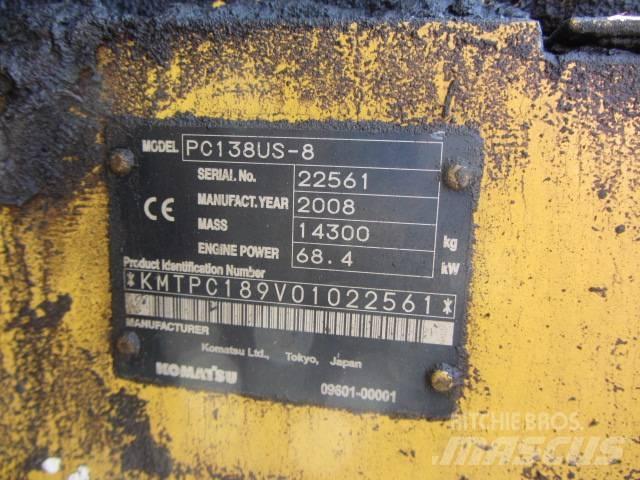 Komatsu PC 138-8 US Верижен екскаватор