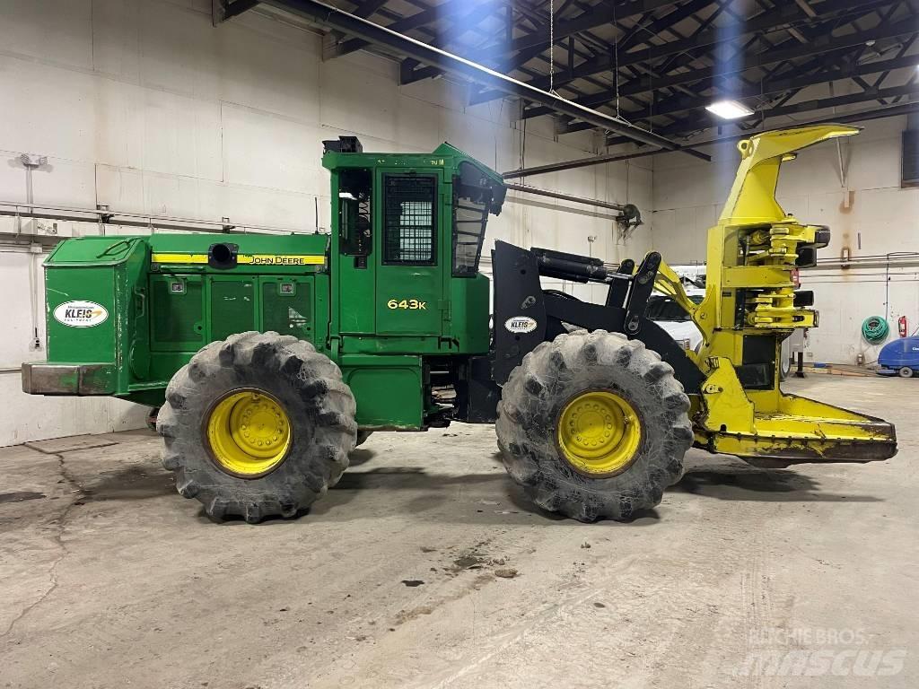 John Deere 643 K Секачи

