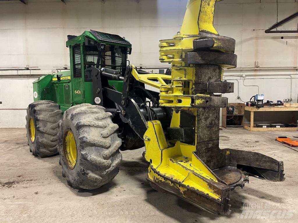 John Deere 643 K Секачи
