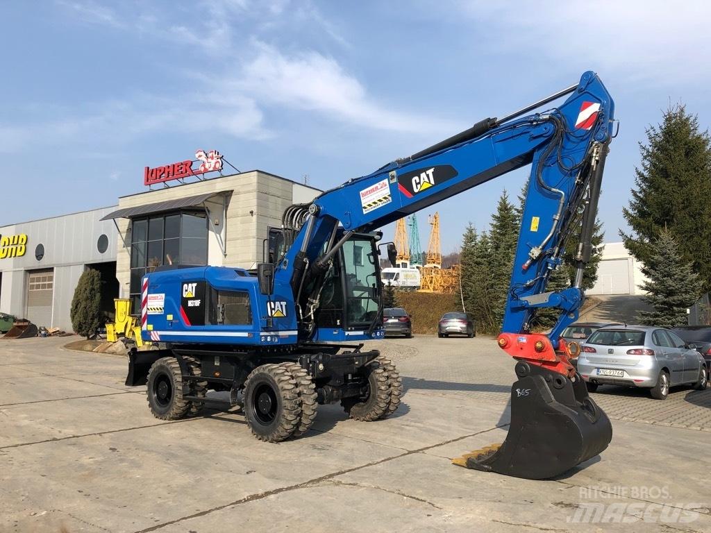 CAT M 318 F Колесни екскаватори