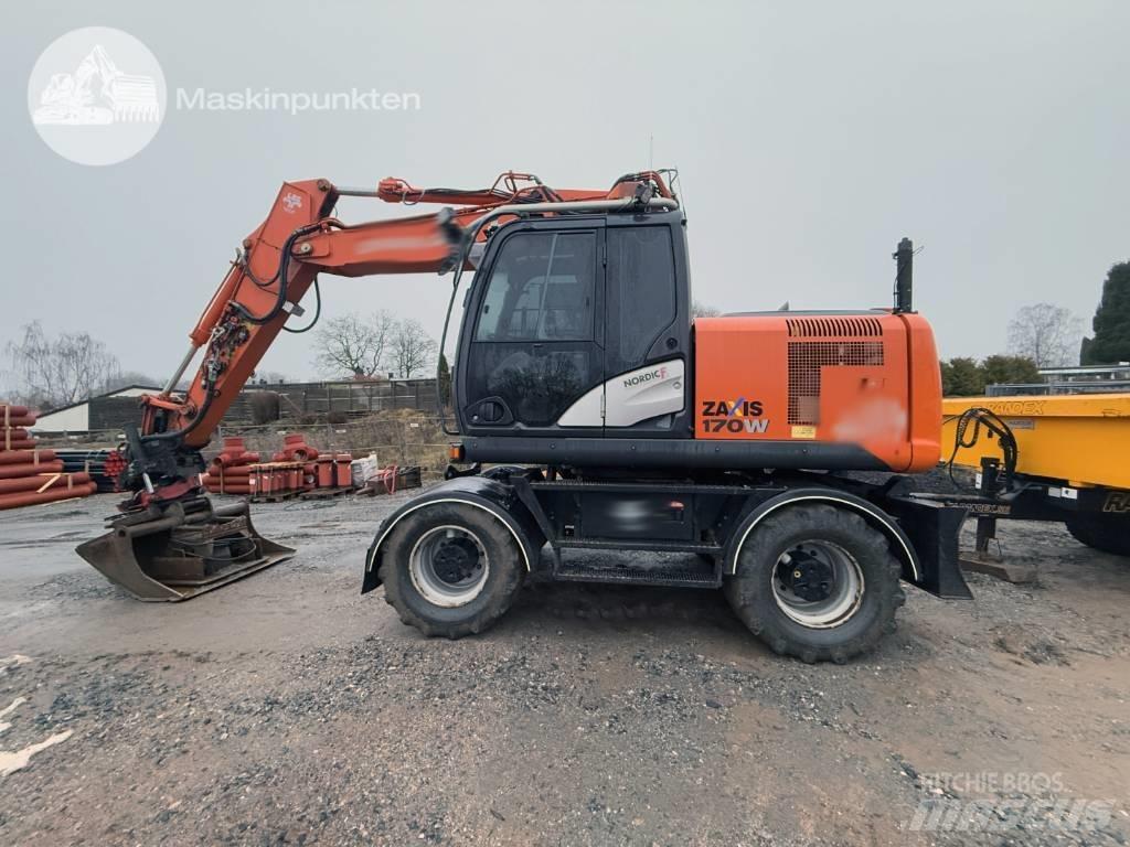 Hitachi ZX 170 W-5 B Колесни екскаватори