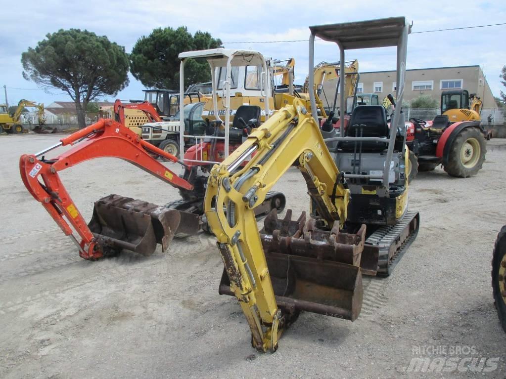 Yanmar Vio 17 Мини екскаватори < 7 т