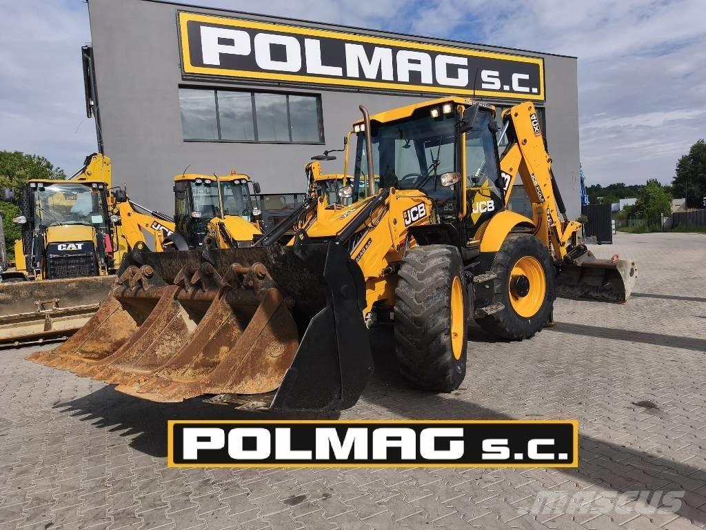 JCB 4 CX Pro Товарач със заден ексватор