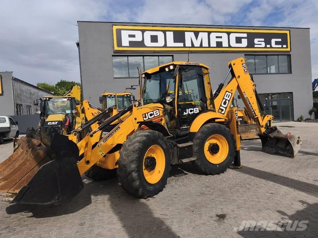 JCB 4 CX Pro Товарач със заден ексватор
