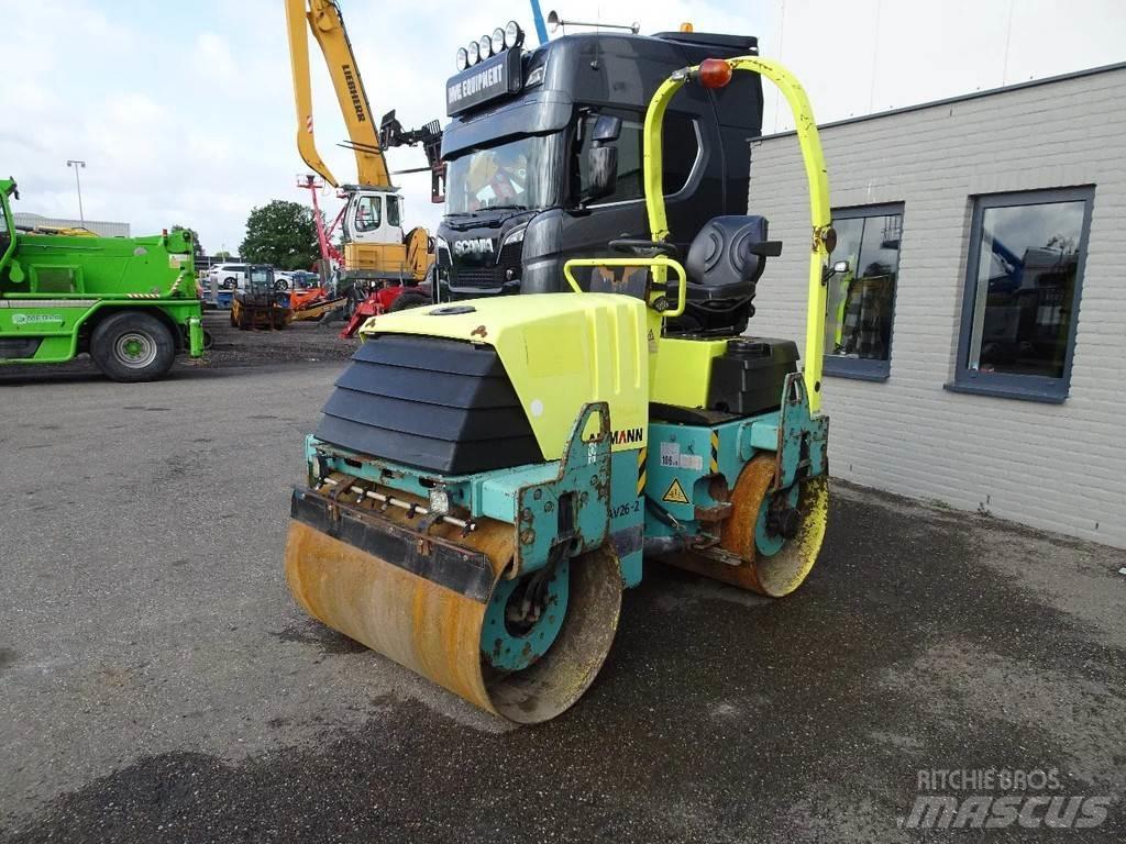 Ammann AV26-2 Двойни барабанни ролки
