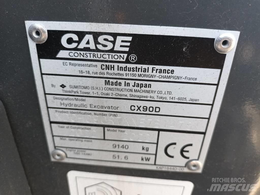 CASE CX 90 D Средни екскаватори 7т - 12т