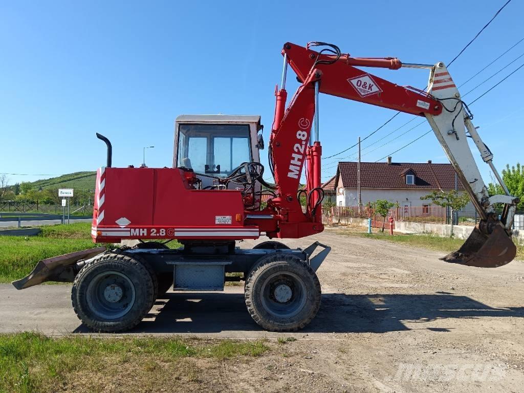 O&K MH2,8C Колесни екскаватори