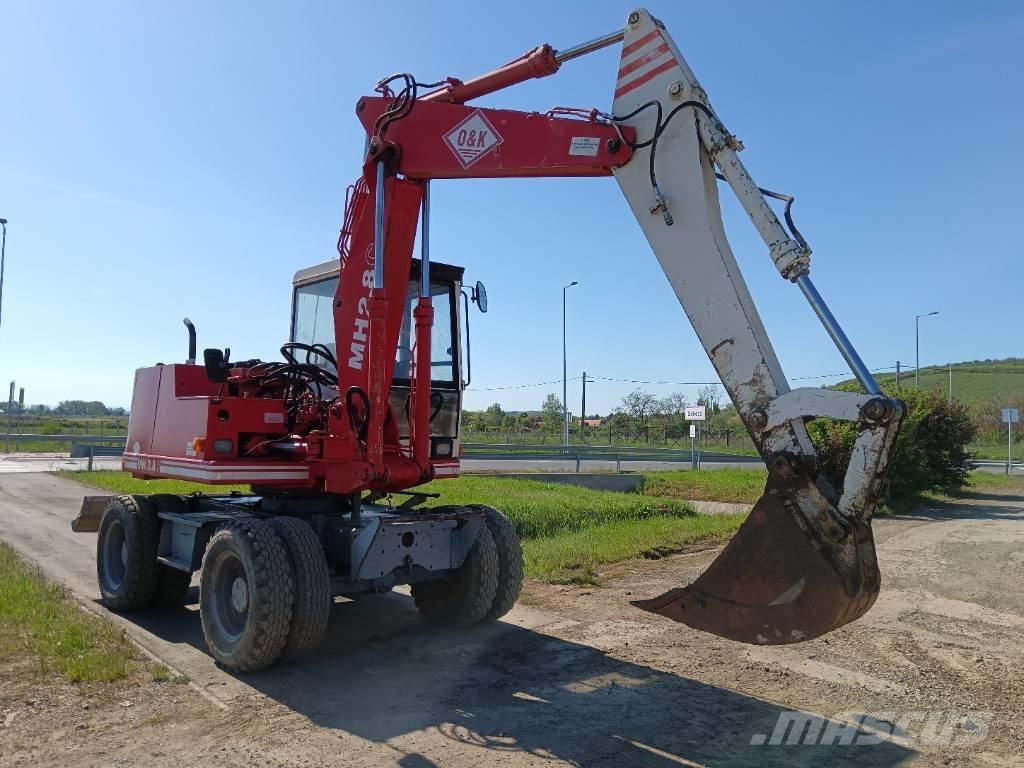 O&K MH2,8C Колесни екскаватори