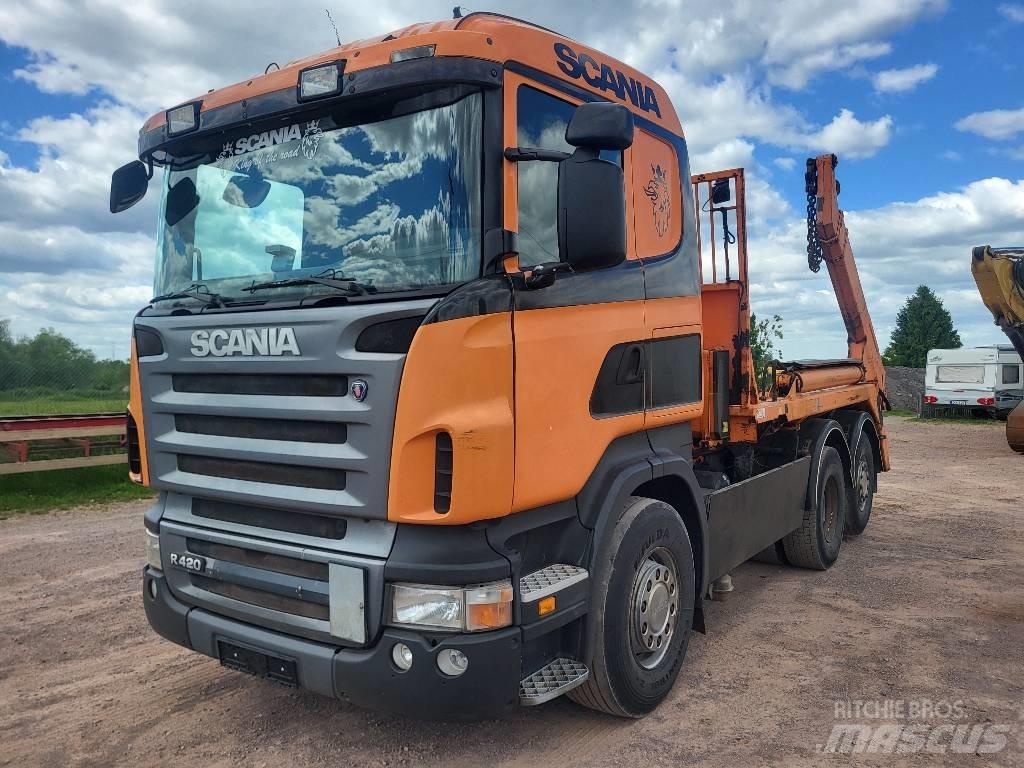 Scania R420LB 6x2 Контейнери за съхранение