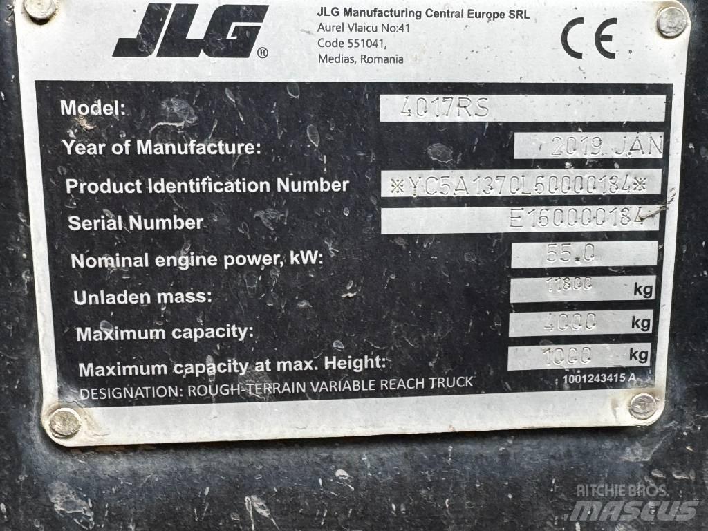 JLG 4017RS Телескопични товарачи
