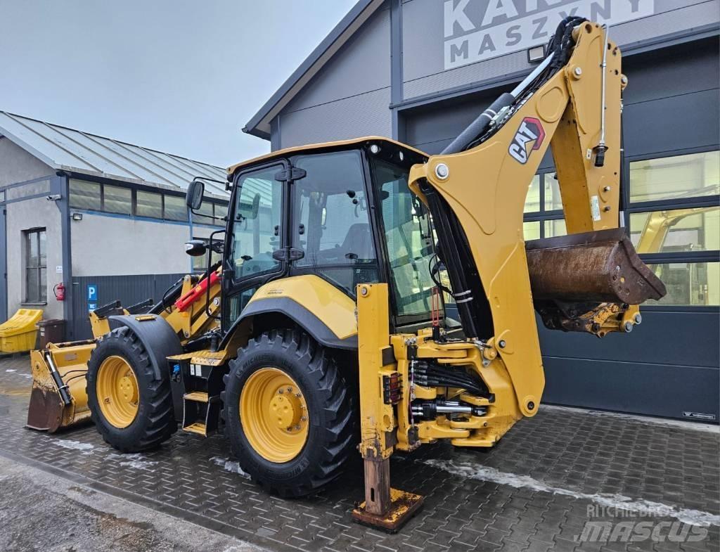 CAT 444 E Товарач със заден ексватор