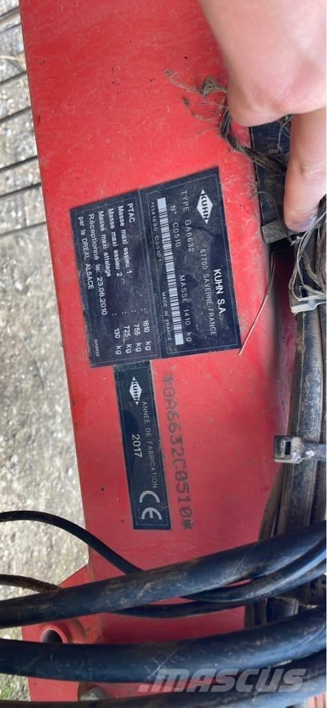 Kuhn GA 6632 Уиндроуърс/Косачки за сено и др.
