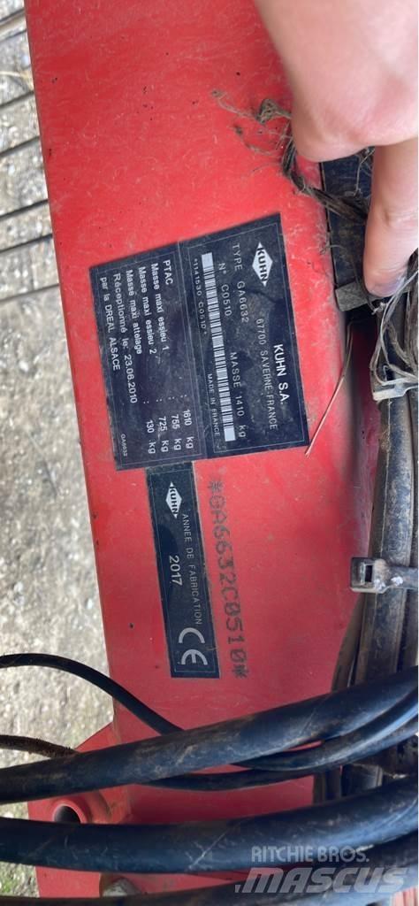 Kuhn GA 6632 Уиндроуърс/Косачки за сено и др.
