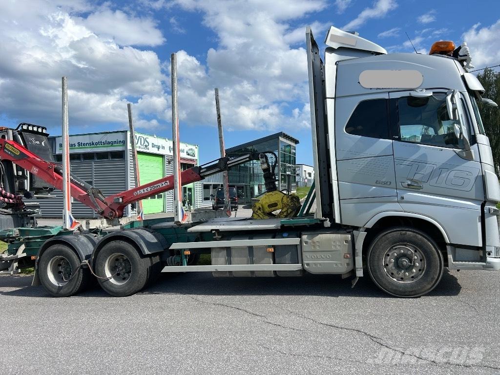Volvo FH 16 660 За превоз на дървени трупи