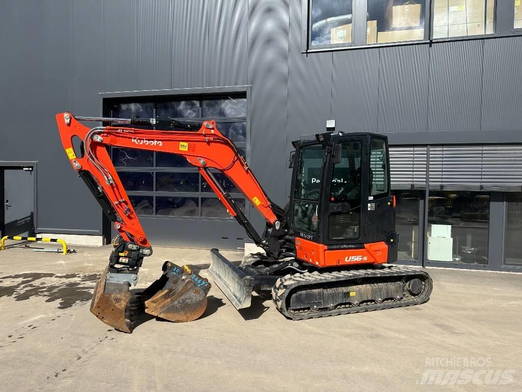 Kubota U 56-5 Мини екскаватори < 7 т