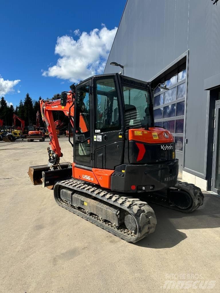 Kubota U 56-5 Мини екскаватори < 7 т