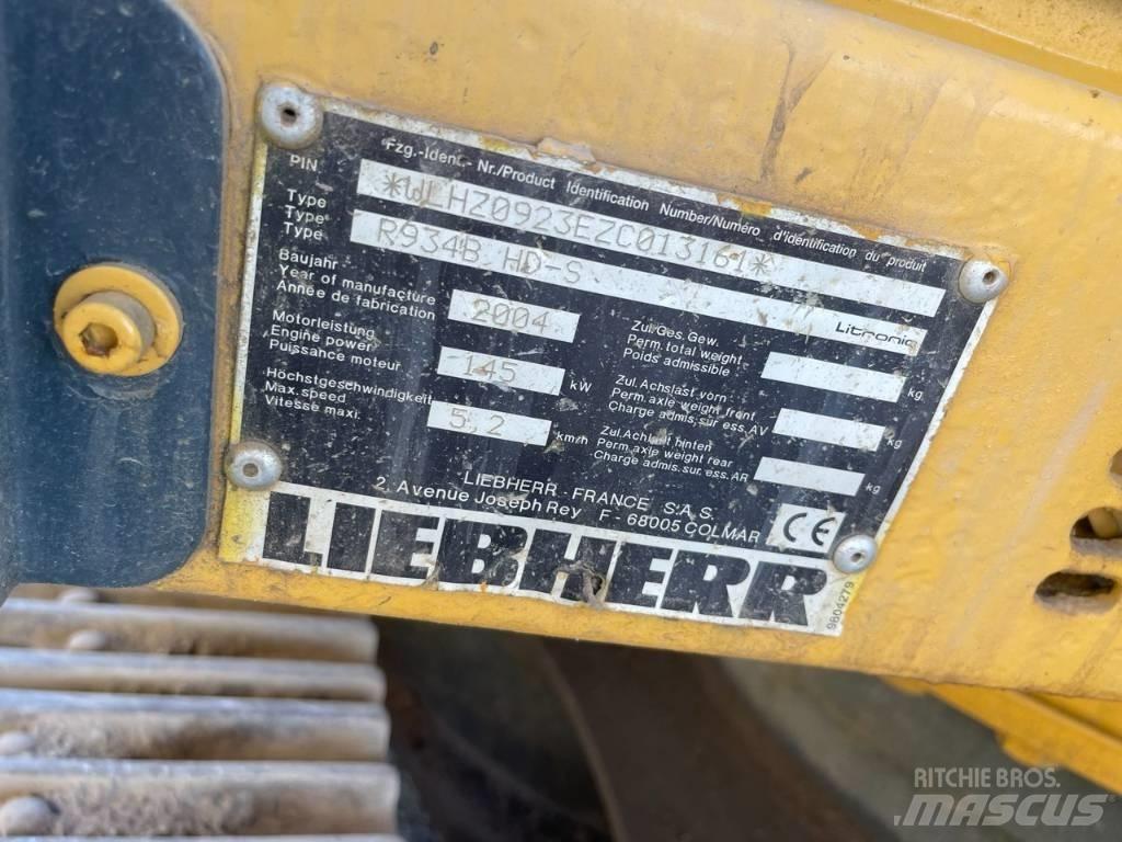 Liebherr R 934 B Верижен екскаватор