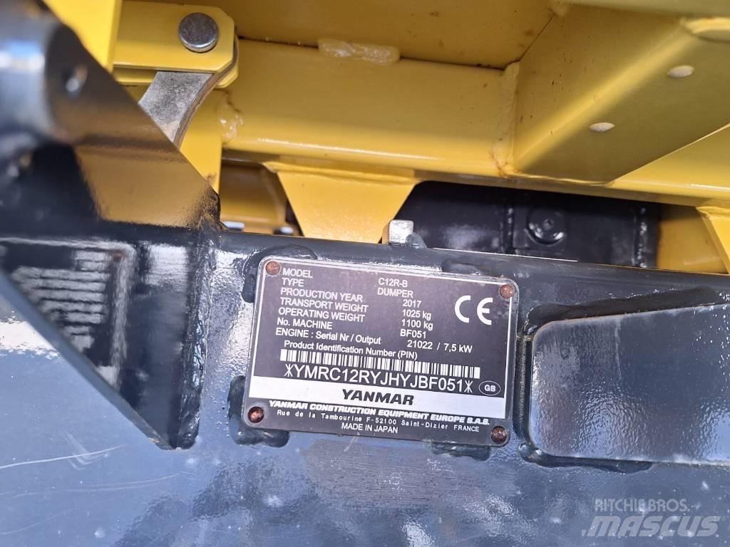 Yanmar C 12 R-B Верижни дъмпери