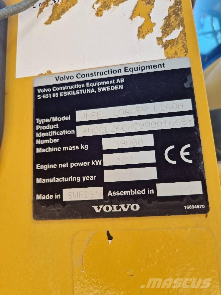 Volvo L 260 H Колесни товарачи