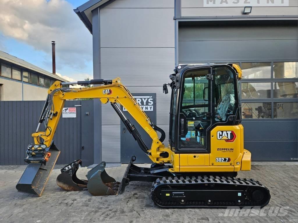 CAT 302.7 CR Мини екскаватори < 7 т