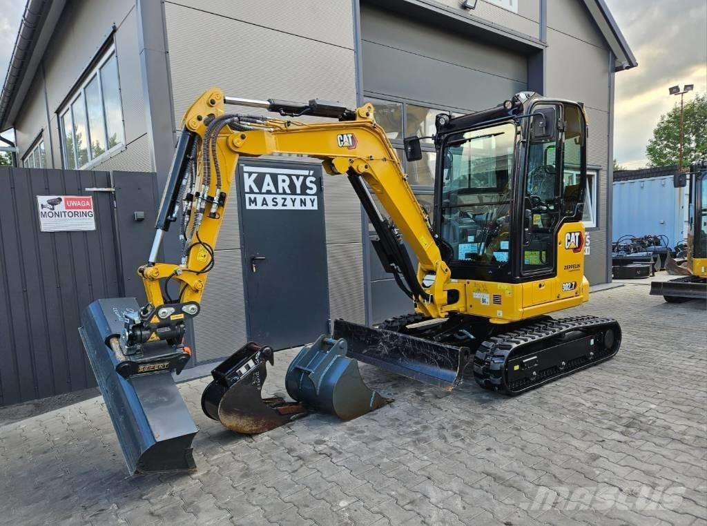 CAT 302.7 CR Мини екскаватори < 7 т