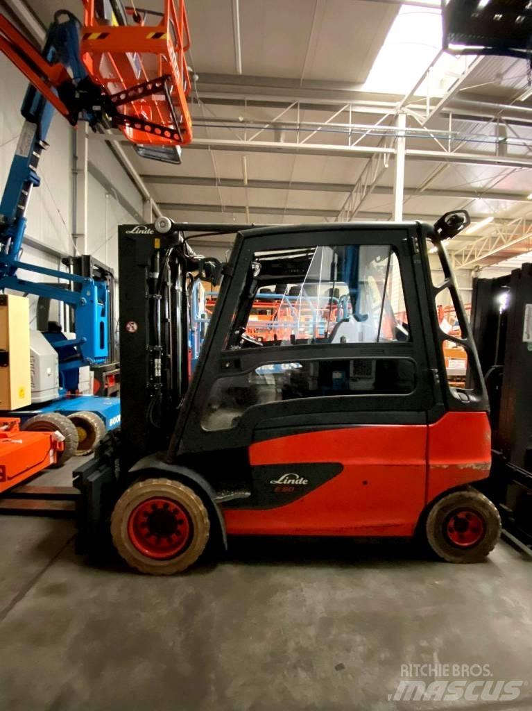 Linde E 50 Електрически вилични кари-повдигачи