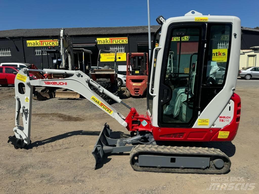 Takeuchi TB 216 Мини екскаватори < 7 т