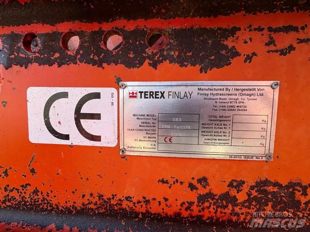 Terex 883 Мобилни скрийнери
