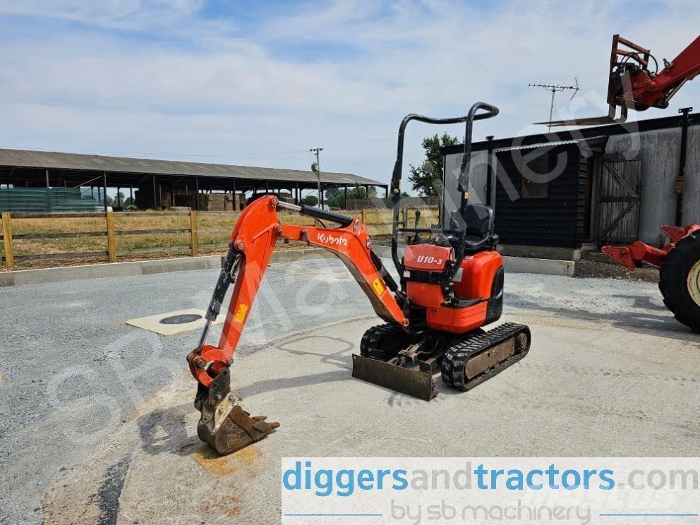 Kubota U 10-3 Мини екскаватори < 7 т