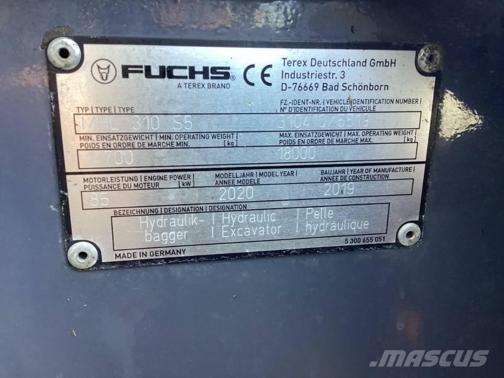 Fuchs MHL 310 S5 Оператори на отпадъци/индустрия
