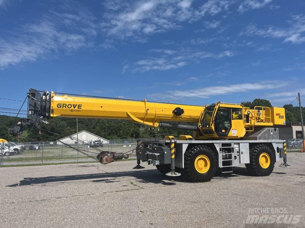 Grove GRT 650 Кранове за тежък терен