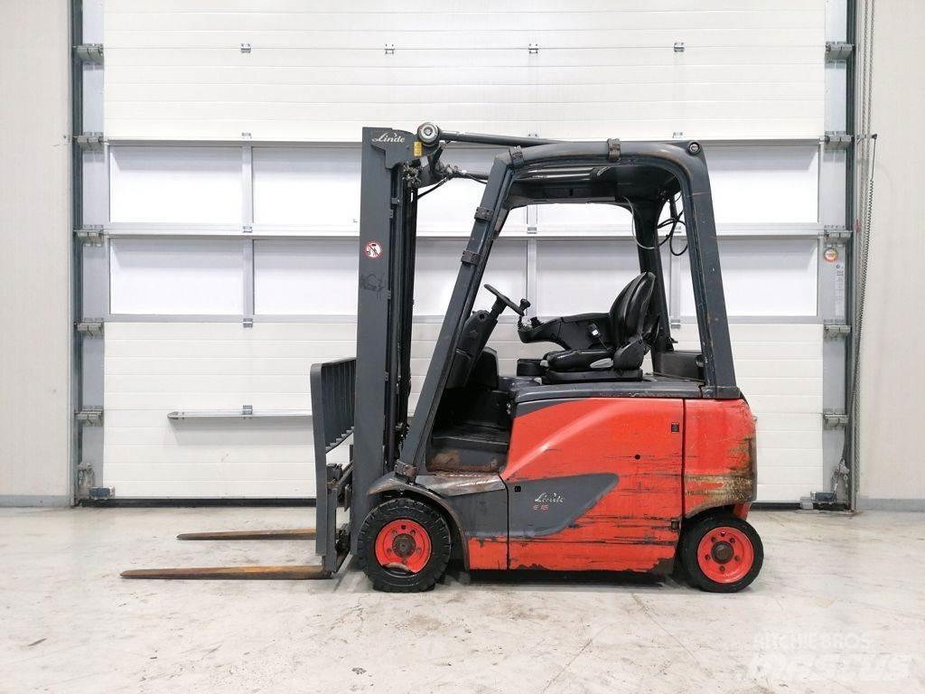 Linde E16PH-02 Електрически вилични кари-повдигачи