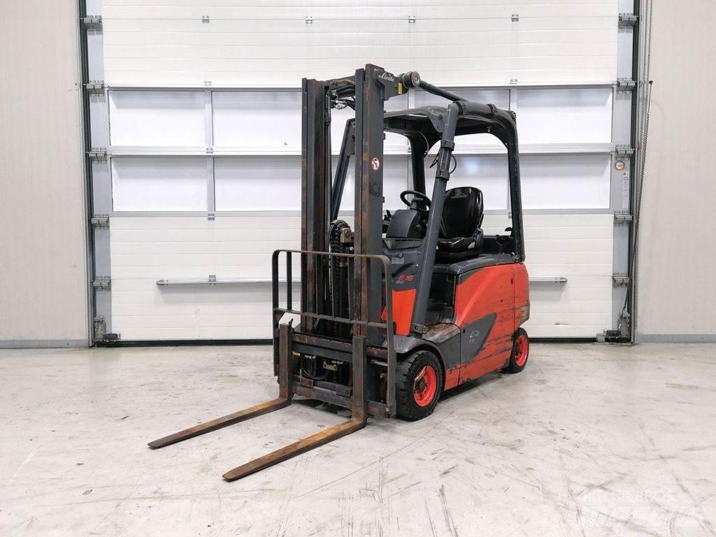 Linde E16PH-02 Електрически вилични кари-повдигачи