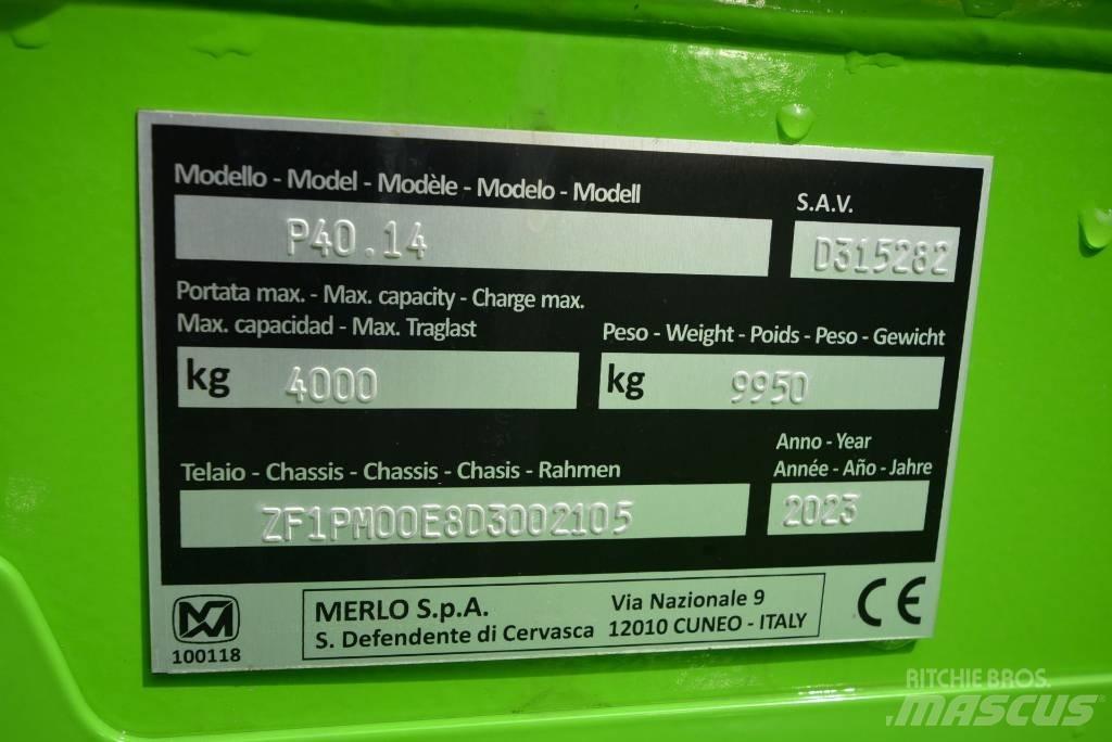 Merlo 40.14 Телескопични товарачи