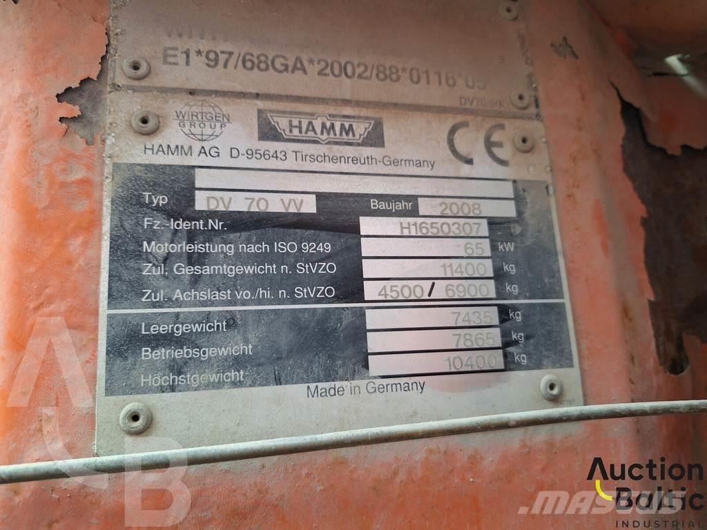 Hamm DV 70 VV Други ролки
